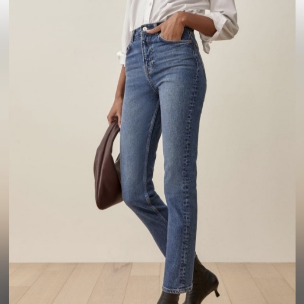 Reformation Liza High Rise Straight denim size 29